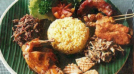 Bali food at Bawang Merah "Red Shallot" Restaurant