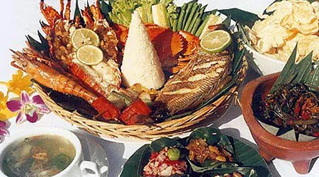 Balinese Seafood Basket