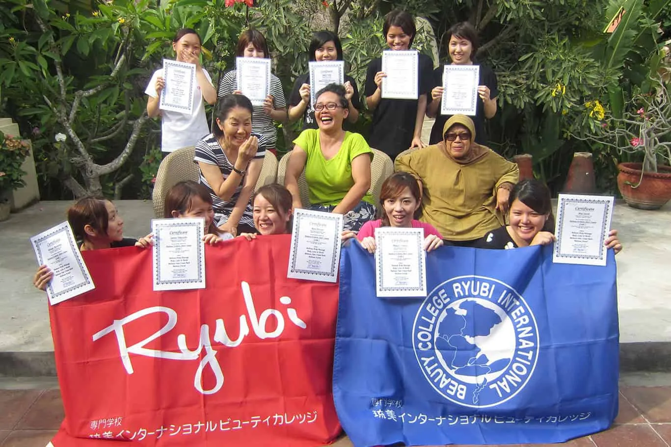 Spa Class with Ryubi Beauty College Students