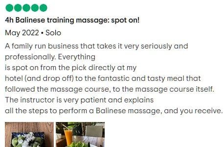 Super Comment On Bali Massage Course