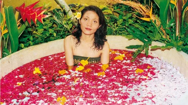flower bath